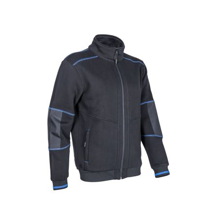 Coverguard 5KIJ01 Herren Jacke Praktisch, Weich Schwarz, Blau, Größe XL