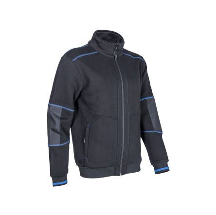 Coverguard 5KIJ01 Herren Jacke Praktisch, Weich Schwarz, Blau, Größe XL