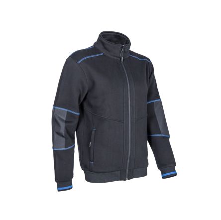 Coverguard 5KIJ01 Herren Jacke Praktisch, Weich Schwarz, Blau, Größe 2XL