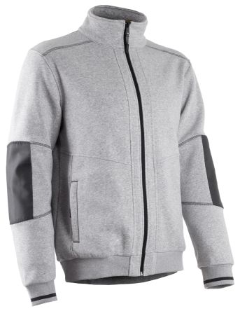 Coverguard 5KIJ550 Herren Jacke Praktisch, Weich Grau, Größe XL