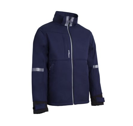 Coverguard 5SEA120 Herren Jacke, Wasserdicht Marineblau/Königsblau, Größe XL