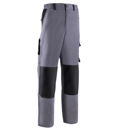 Coverguard 5TOP050 Herren Hose, 40 % Polyester, 60 % Baumwolle Schwarz, Grau, Größe 68-75cm / 26.7-29.5Zoll