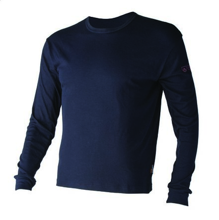 Coverguard Camiseta Térmica De Color Azul Marino, Talla M, De Algodón, Modacrílico