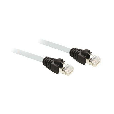 Schneider Electric Câble Ethernet Blindé, Blanc, 5m Avec Connecteur