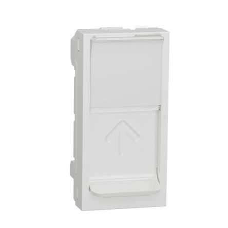 Schneider Electric New Unica Series Female RJ45 Socket, Flush Mount