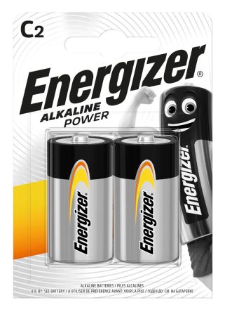 Energizer Industrial Zink-Mangandioxid C Batterien, 1.5V Mit Flachkontaktanschluss