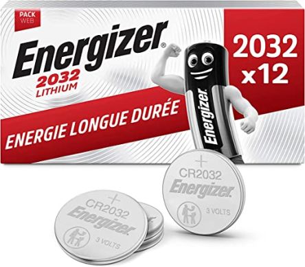 Energizer CR2032, LiMnO2 Knopfzelle Ø 17.7mm, 3V / 235mAh