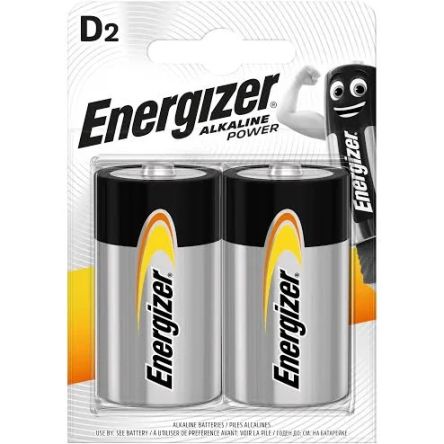 Energizer Piles D 1.5V Zinc / Dioxyde De Manganèse