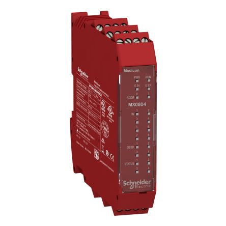 Schneider Electric Preventa Sicherheitsautomatisierung Serie XPSMCM SPS Erweiterungsmodul 8 Eingänge / 4 Ausgänge