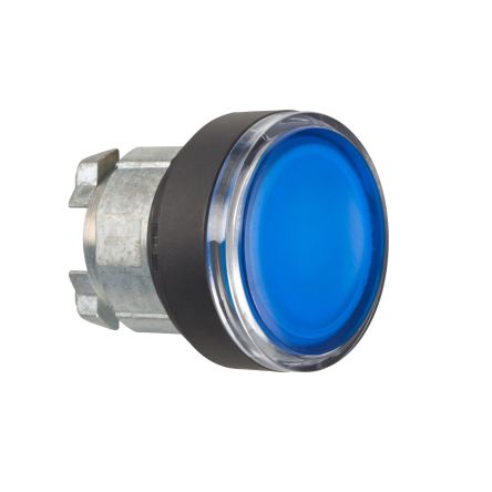 Schneider Electric Harmony XB4 Drucktastenkopf Ø 22mm, Blau Mit Federrückstellung Rund, IP66