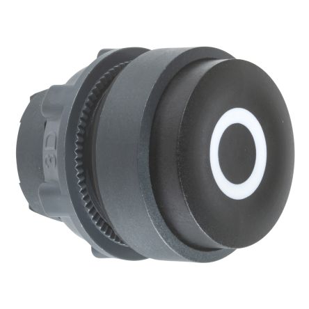 Schneider Electric Harmony XB5 Drucktastenkopf Ø 22mm, Schwarz Mit Federrückstellung Rund, IP66