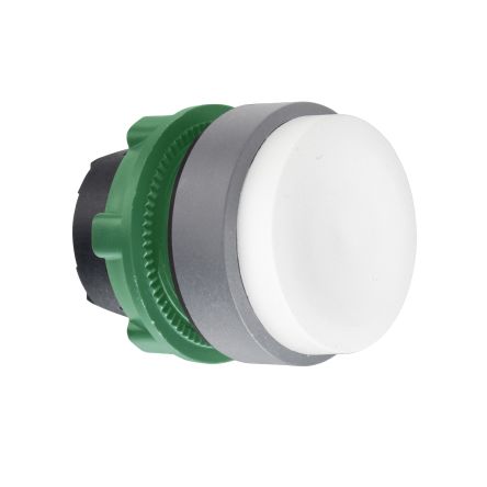 Schneider Electric Harmony XB5 Series White Push Button Head, 22mm Cutout