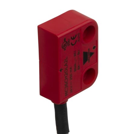 Carlo Gavazzi MC36C Kabel Sicherheitsschalter Aus Kunststoff 12 → 24V Ac/dc, Schließer/Öffner, Magnet