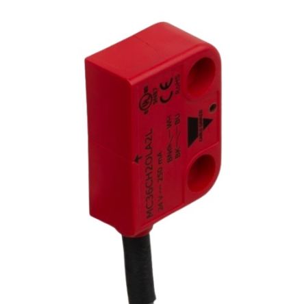 Carlo Gavazzi MC36C Kabel Sicherheitsschalter Aus Kunststoff 12 → 24V Ac/dc, 2NO, Magnet