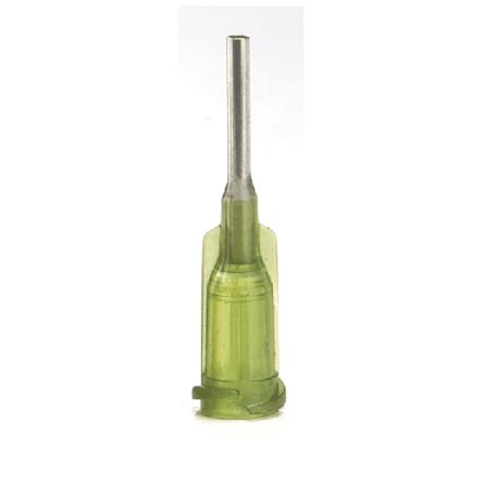 OK International Olive Needle Nozzle Dispensing Tip, 14 Gauge