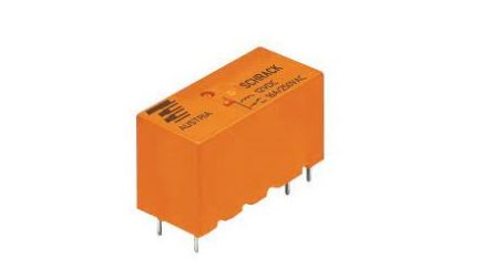 TE Connectivity SCHRACK Power PCB Relay RZ Monostabiles Relais, Printrelais 1-poliger Schließer 16A 24V Dc Spule /