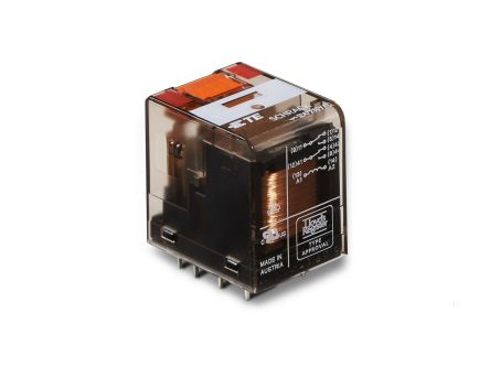 TE Connectivity SCHRACK Miniature Relay PT, Printrelais 2-poliger Wechsler 12A 230V Ac Spule / 9 And 1VA