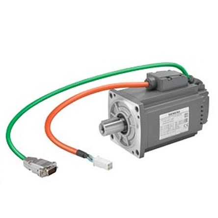 Siemens Servomotor Síncrono, Giro Horario, S-1FL6, 230 V, 0,75 KW, Montaje Montaje En Reborde