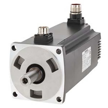 Siemens Servomotor Síncrono, Giro Horario, S-1FL6, 230 V, 2 KW, Montaje Montaje En Reborde