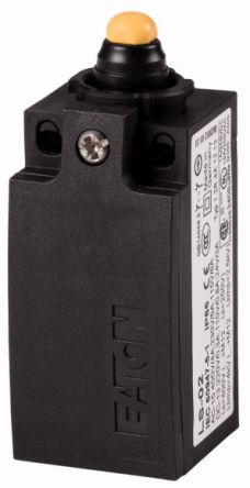 Eaton Series Plunger Limit Switch, 1NO/1NC, IP66, IP67, Plastic Housing, 400V Ac Max, 4A Max