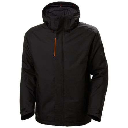 Helly Hansen 71345 Herren Winterjacke, Wasserdicht Schwarz, Größe L