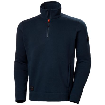 Helly Hansen Chaqueta Polar De Color Azul Marino, Talla Doble Extragrande, Para Hombre, Serie 72251, Poliéster