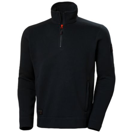 Helly Hansen 72251 Black Polyester Men's Fleece Jacket M