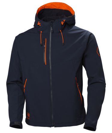 Helly Hansen Chaqueta Impermeable, Hombre, XXL, Azul Marino, Transpirable, Hidrófugo 74140