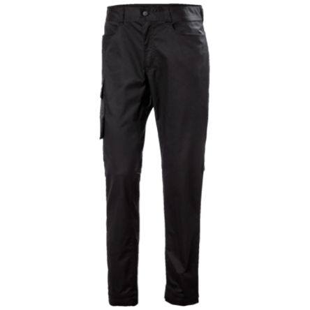 Helly Hansen Pantalon 77525, 84cm Homme, Noir En Coton, Polyester, Extensible