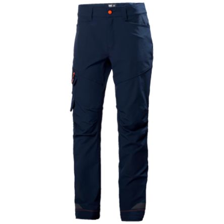 Helly Hansen Pantalón Para Hombre, Pierna 81cm, Azul Marino, Ligero, Elástico, 6 % De Elastano, 94 % Poliamida 77574 35plg 88cm