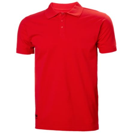 Helly Hansen Polo 79167 De 100% Algodón De Color Rojo, Talla XXL