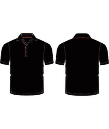 Helly Hansen Polo 79248 De Poliamida De Color Negro, Talla 2XL