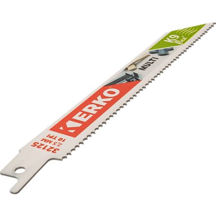 ERKO Sägeblatt, Schnittlänge 150mm / 10 TPI, 5 Stück Für Metall, PVC-Holz