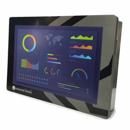 Industrial Shields Touchberry 10,1 Zoll Und Tinkertouch 10,1 HMI-Anzeige Und Tastenfeld, 10,1 Zoll HMI TFT-Typ 1280 X