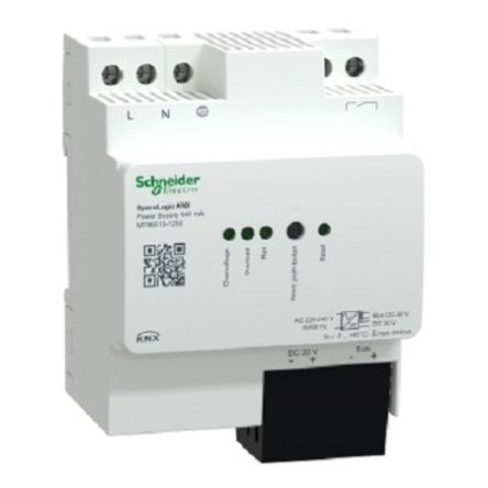 Schneider Electric SpaceLogic KNX DIN-Schienen Netzteil 2.9W, 264V Ac, 30V Dc / 640mA