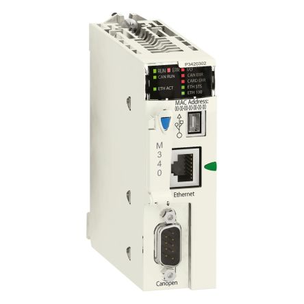 Schneider Electric Modicon M340 SPS CPU Analog, Diskret Eing.Typ 24 V DC