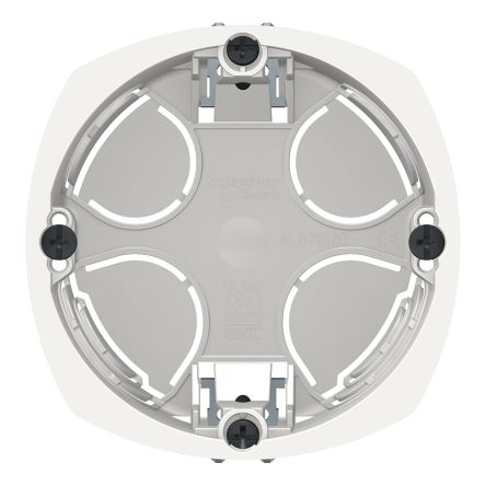 Schneider Electric Multifix Hohlwanddose, 1-fach, 67mm, 40mm, Weiß