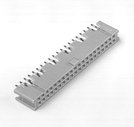 3M 8500 Leiterplattenbuchse Gerade, 34-polig / 2-reihig, Raster 0.1mm, Ummantelt