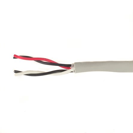 Alpha Wire 78056 ECO Multicore-Kabel, 6-adrig X 0,13 Mm² Grau, 100ft, 28