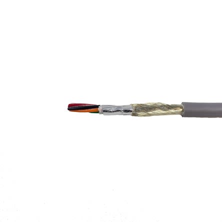 Alpha Wire 86012CY Multicore-Kabel, 12-adrig X 0,11 Mm² Grau, 100ft, 28