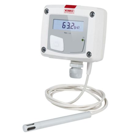 KIMO TH110 Hygrometer, Typ Thermohygrometer, Absolut +80°C / 95%RH, ±0,5 0.1°C