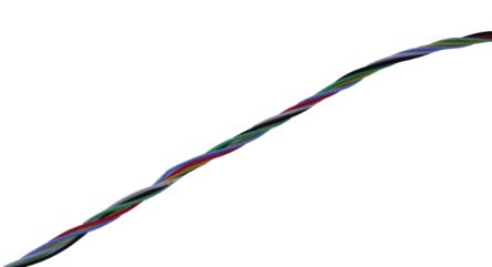 MICROWIRES Kabel 0,08 Mm2 Verdrillt Grau