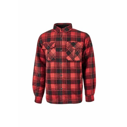 U Group Exciting Herren Fleece-Jacke, 100 % Polyester Rot, Größe XXL