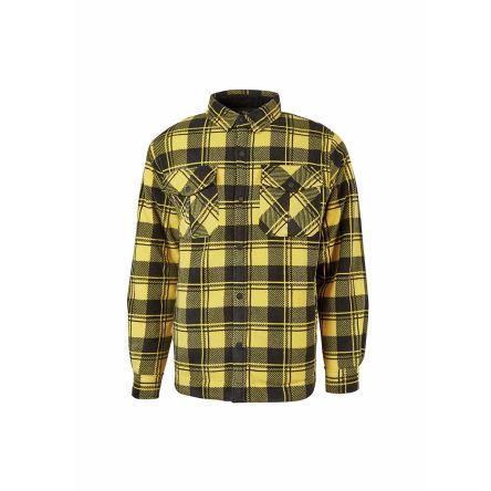 U Group Chaqueta Polar De Color Amarillo, Talla L, Para Hombre, Serie Exciting, 100 % Poliéster