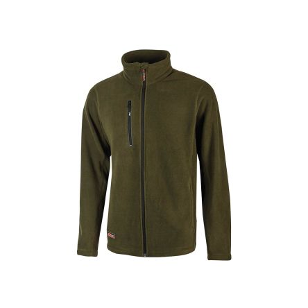 U Group Enjoy Unisex Jacke Mit Fleece Gefüttert Grün, Größe XXXL