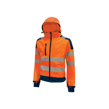 U Group Hi - Light Unisex Jacke Orange, Größe XXXXL