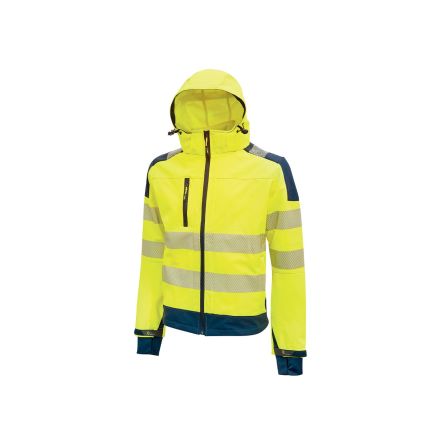 U Group Chaqueta, XXXL, Amarillo Hi - Light