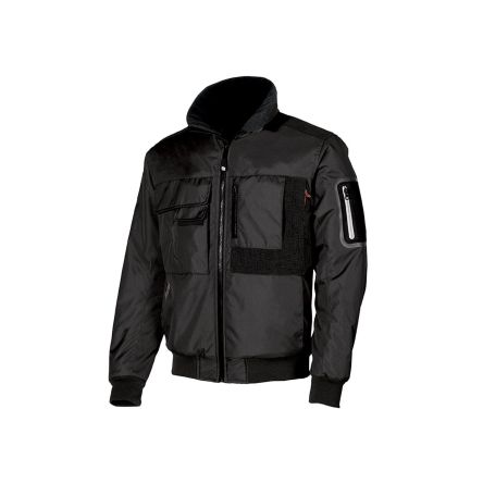 U Group Happy Unisex Jacke, Wasserdicht Schwarz, Größe L