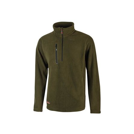 U Group Enjoy Herren Sweatshirt, 100 % Polyester Grün, Größe XL