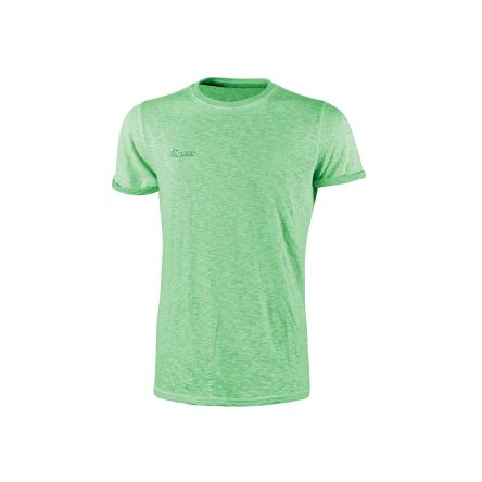 U Group T-Shirt T-Shirt, 100 % Baumwolle Grün, Größe L